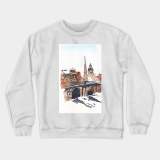 Snowy Sant Petersburg Crewneck Sweatshirt